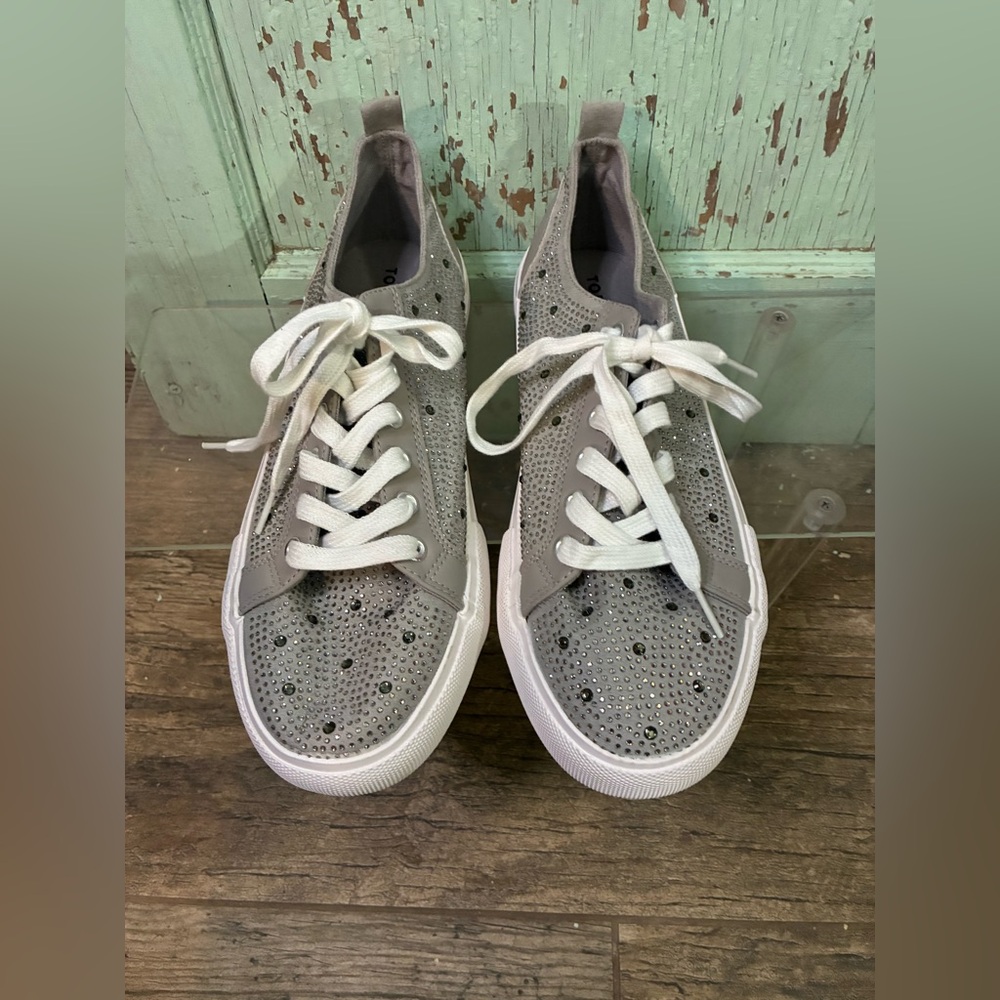Torrid Gray Athletic Shoes with White Laces